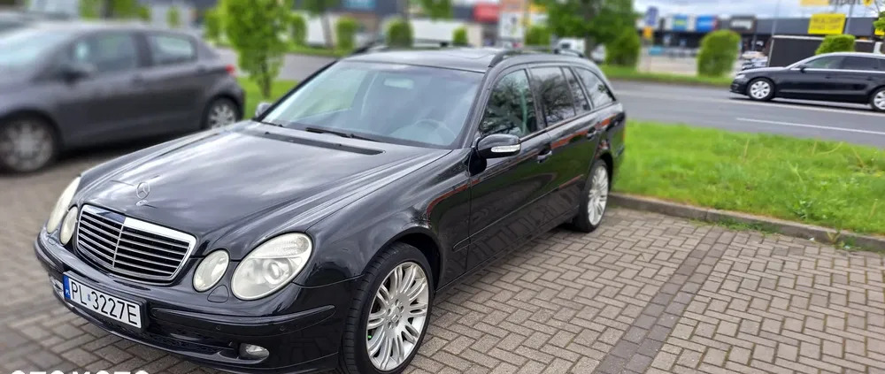 samochody osobowe Mercedes-Benz Klasa E cena 22000 przebieg: 232000, rok produkcji 2006 z Leszno